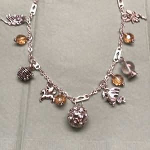 NWOT Fantasy Charm Necklace